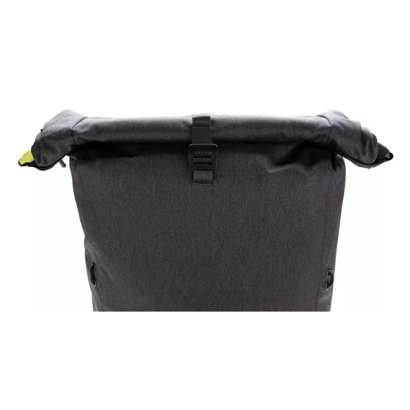 XD Design Bobby Urban Lite P705.501 mochila antirrobo para portátil, 15 pulgadas, 22 l (ampliable a 27 l), resistente al agua, bolsillos RFID, correa para equipaje, negra