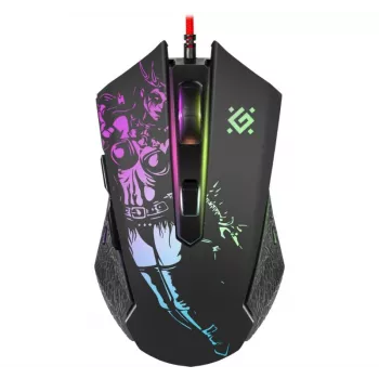 Ratón gaming óptico con cable DEFENDER GM-933 SIN'SISTER 7200dpi 6P RGB