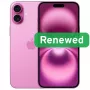 Grado C | Apple iPhone 16 Plus | 6,7 inch OLED | 5G | 128 GB | Rosa | iOS | Apple Renew