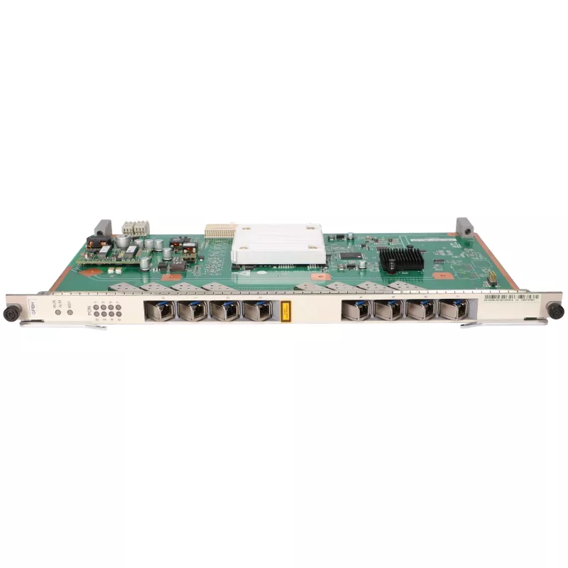 Optical Network Terminal HUAWEI H807GPBH — tarjeta GPON con 8× puertos GPON 2.5G y ranura SFP
