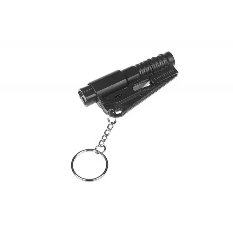 GUARD LifeGuard YC-004-BL herramienta de emergencia, silbato, cuchillo para cinturones, rompecristales