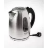 Hervidor eléctrico Adler AD1223 — 1,7 l, 2000 W, acero inoxidable con detalles negros