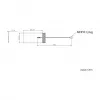 Antena DeLOCK 12611 antena de red MHF 3 dBi