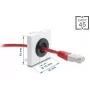 Pasacables DELOCK Easy 91072, pasacables redondo para mesa 16 mm de diámetro