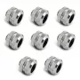 Conector XSPC G1/4 a tubo rígido de 14mm, cromado - 8 unidades