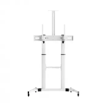 Soporte de suelo Sbox FS-3610 para televisores LED ultra grandes 60-100 100kg blanco