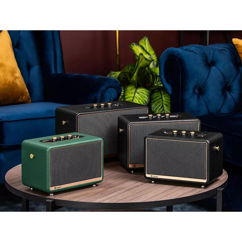 Altavoz estéreo portátil TRACER M45 Negro — Bluetooth 5.0, 45 W RMS, radio FM, micrófono integrado, alimentación por batería