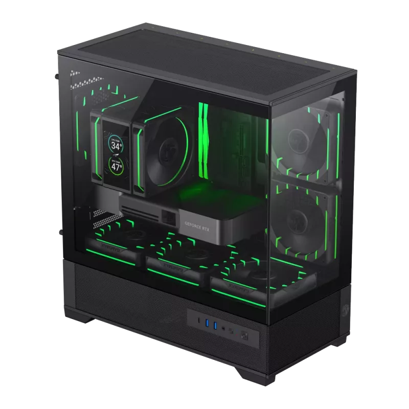 Caja Gamemax | VISTA 2 MB | M-ATX