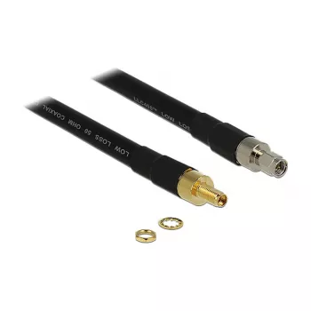Cable coaxial DeLOCK 13007 3 m SMA negro