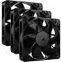 Ventilador Corsair RS120 12 cm Negro 420-2100 RPM 3 uds.