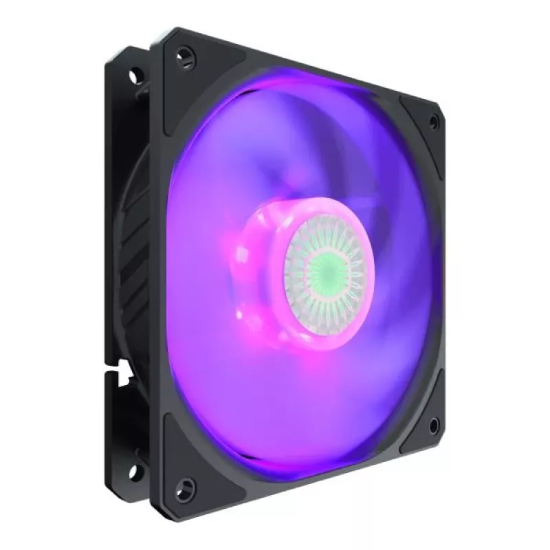 Cooler Master SickleFlow 120 RGB MFX-B2DN-18NPC-R1 ventilador de caja de 120 mm, 4 pines, cojinete Rifle, 650-1800 RPM, 8-27 dBA