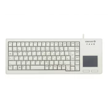 Teclado con touchpad CHERRY XS universal USB QWERTY US inglés gris