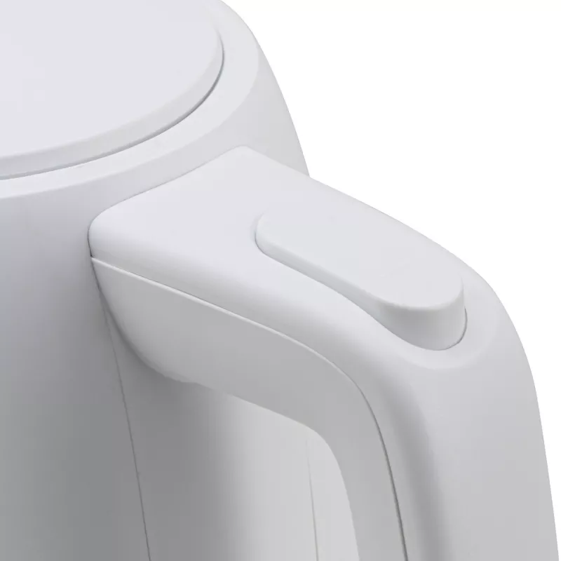 Hervidor eléctrico Adler AD 1379w — 1,7 L, hasta 2200 W, blanco, base 360°, polipropileno