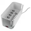 Regleta RealPower PowerBox 522 1,5 m 5 tomas AC interior blanca