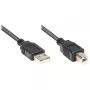 Cable adaptador GoodConnections USB 2.0 A > B (ST-ST) 1,8 m negro (2510-2OFS)