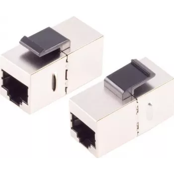 Módulo Keystone ShiverPeaks S/CONN 08-10010 plano plata RJ-45 24 uds.