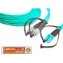 Lightwin LDP-50 FC-LC 5,0 OM3 cable de fibra óptica 5 m LSOH 2x FC 2x LC turquesa (LDP-50 FC-LC 5,0 OM3)