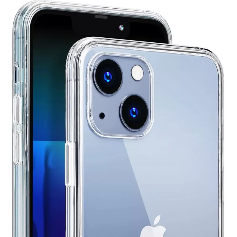 Funda para móvil 3MK Clear Case iPhone 15 diseño transparente