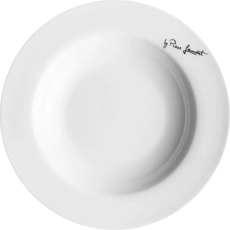 Vajilla de mesa Lamart LT9001 6 piezas porcelana blanca 3 personas