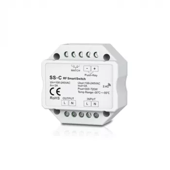 Controlador SS-C de un canal 230V sin función de regulación + pulsador