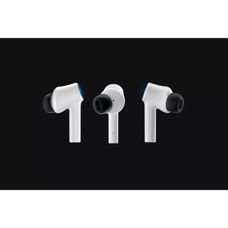 Razer Hammerhead HyperSpeed auriculares intrauditivos gaming true wireless con micrófono, 20-20000 Hz, blancos