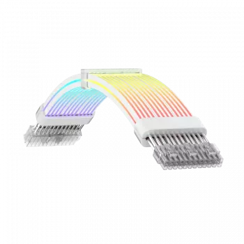 Gamemax | Cable de extensión de fuente de alimentación | VGA 3x8PIN-B | Blanco