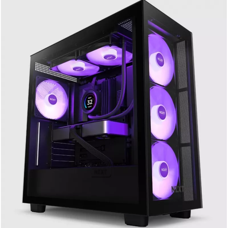 Refrigeración líquida NZXT Kraken Elite 280 RGB 14 cm negro