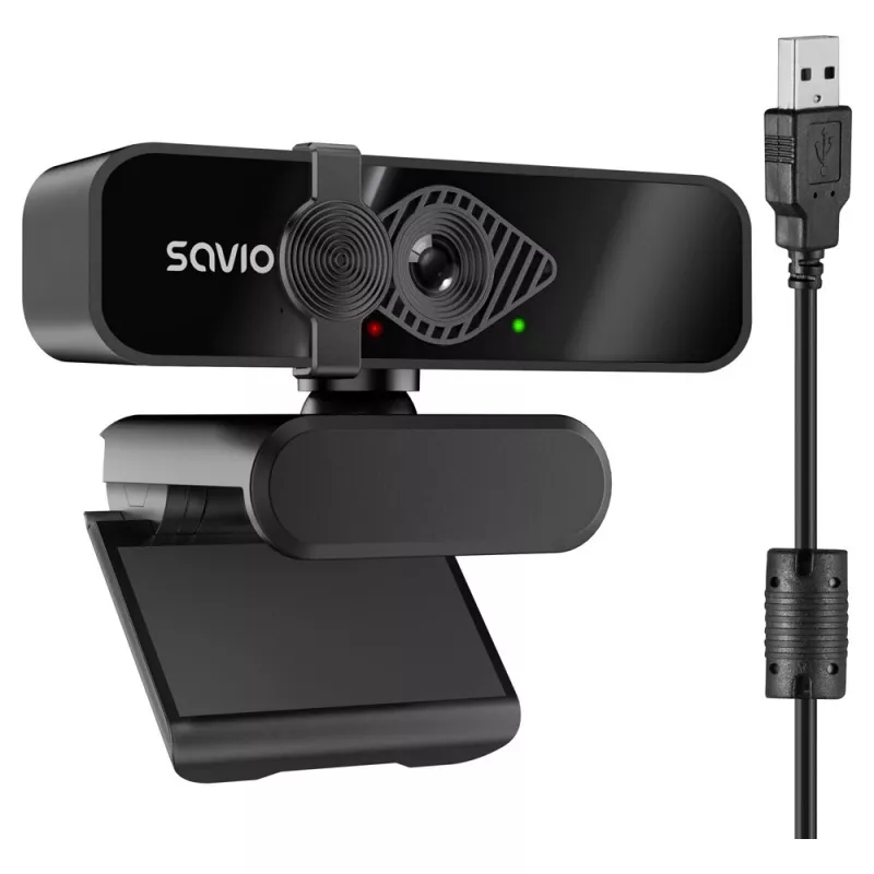 Webcam Savio CAK-06 3840 x 2160 píxeles USB negra