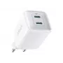 PowerPort III 40W 2xUSB-C Blanco