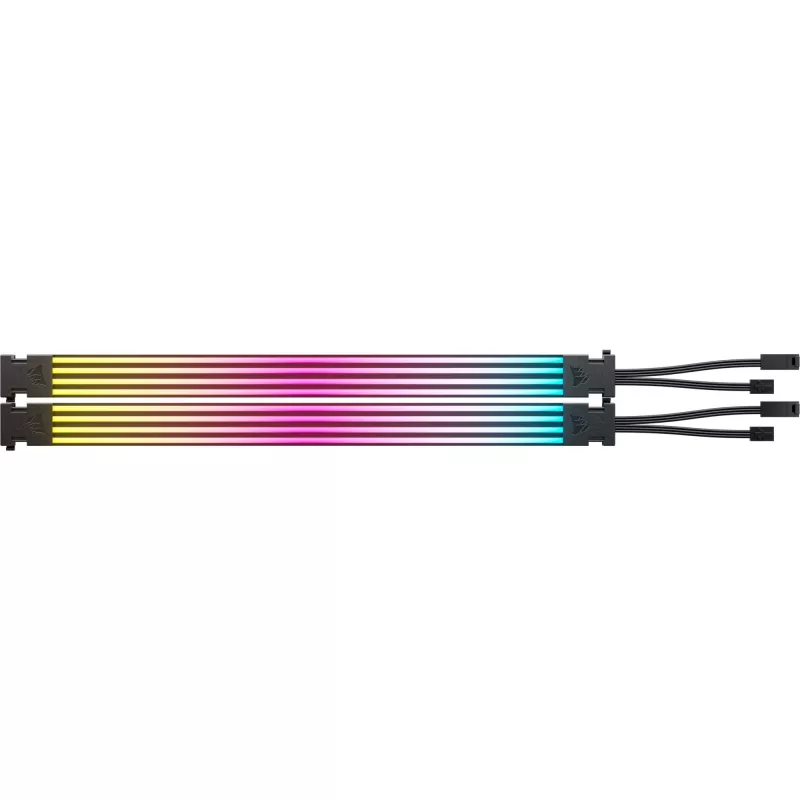 iCUE ARGB PSU tiras de cable, tira LED 2x 240mm, para fuente de alimentación - cable