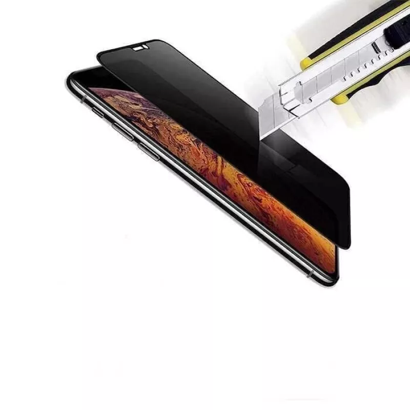 Protector de pantalla de cristal templado Devia Real Series para iPhone XS Max 3D Full Screen negro