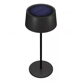 Lámpara de mesa LED RealPower TableLight 300 4W negra solar