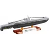 Modelo a escala de submarino Cobi Type VIIC 1:300, set 4857