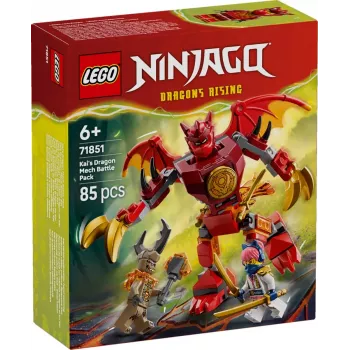 LEGO NINJAGO 71851 Battle Pack: Mech dragón de Kai