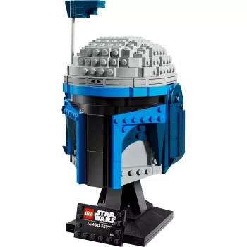 LEGO Star Wars Accesorio de casco coleccionable Jango Fett 75408 — 616 piezas, 210×120×110 mm modelo de exposición