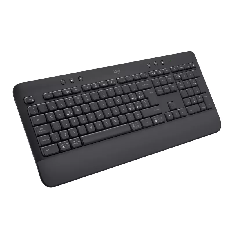 Logitech Signature - teclado - inalámbrico - Bluetooth 5.1 - QWERTY - italiano - grafito (920-010915)