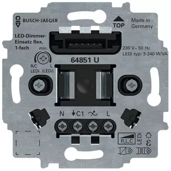 Módulo regulador táctil LED Busch-Jaeger flex 64851 U (2CKA006500A0012)