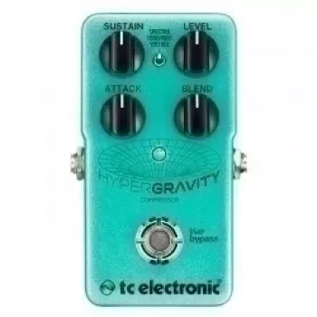 Pedal compresor TC Electronic HyperGravity Compressor True Bypass diseño compacto