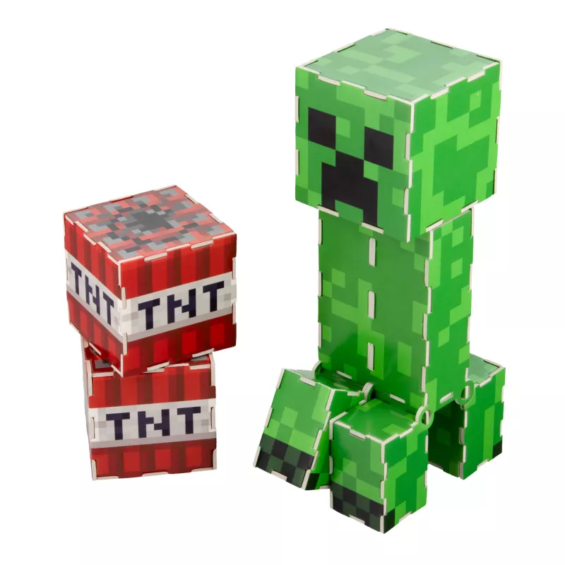 Set de construcción Paladone Minecraft Creeper — figura Creeper para montar