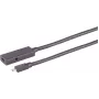 Cable USB S/CONN 13-49405 USB 3.2 Gen 2 4 m USB C negro