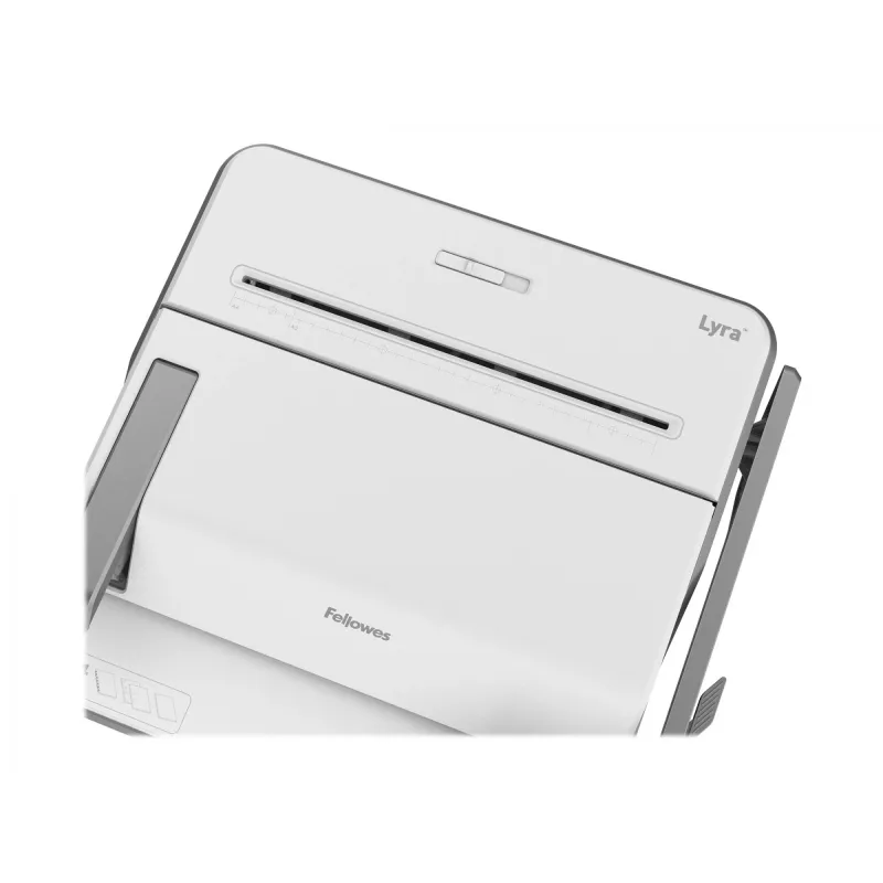 Encuadernadora multifunción 3 en 1 Fellowes Lyra, blanco/plata encuadernar, grapar y perforar en un solo aparato, para formato DIN A4/ - 1 ud. (5603101)