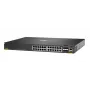 Hewlett Packard Enterprise HPE Aruba Networking CX 6200F 24G 4SFP+ Switch - Switch - distancia máx. de apilamiento 10 km - L3 - gestionado - 24 x 10/100/1000 + 4 x 100/1000/10G SFP+ - Frontal a