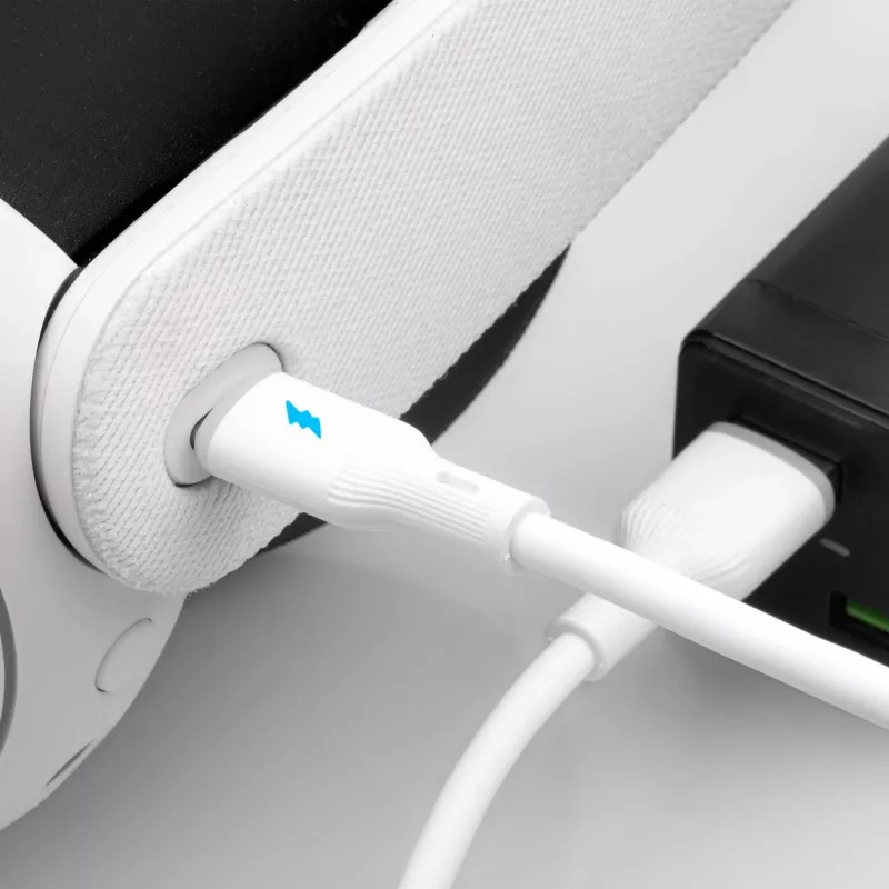 Akyga AK-USB-59 Cable de USB-A (M) a USB-C (M), USB 2.0, 1 m, silicona