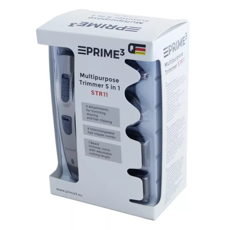 Cortapelos PRIME3 STR11 negro gris