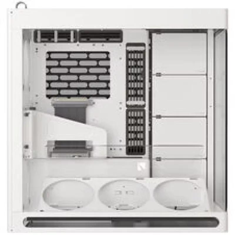 Caja de PC HAVN HS 420 VGPU + refrigeración líquida PHANTEKS Glacier One 420D30 X2 DRGB AiO - 420 mm, blanco