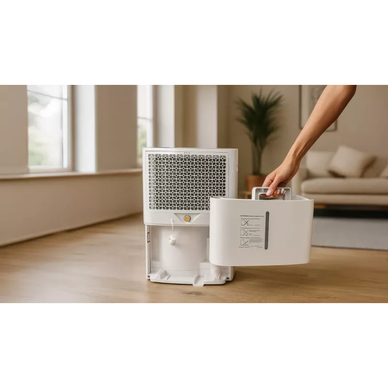 Deshumidificador BLAUPUNKT ADH801 — 20 L/día (máx. 36 L/24h), depósito de 4,2 L, 600 W, R290, indicador LED