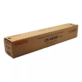 Cartucho de tóner Utax CK-8520C Cian para serie Utax CK-8520 (MPN del fabricante 1T02P3CUT0)