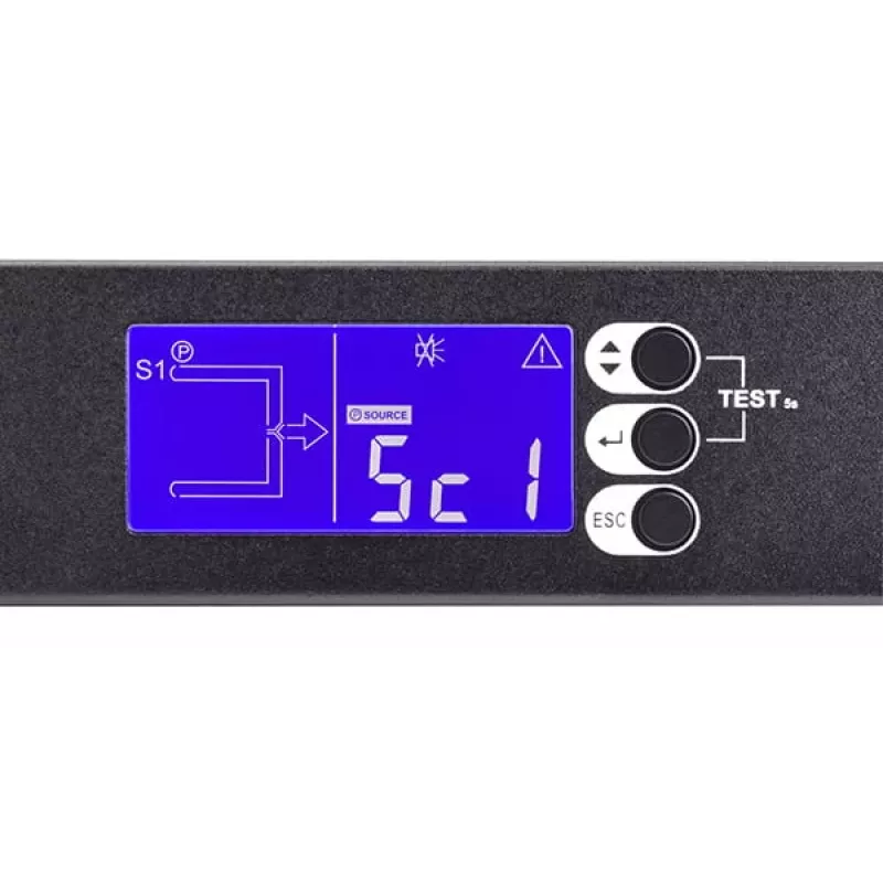Eaton ATS 16N Netpack conmutador automático de alimentación, 16 A, rack, con tarjeta de red