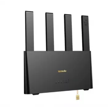 Router TENDA 4G08 4G LTE Wi‑Fi dual band 2,4/5 GHz, 4 antenas integradas, 2 puertos LAN, hasta 867/300 Mbit/s