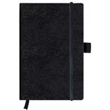 Bloc de notas Herlitz 11369790 A5 96 hojas negro